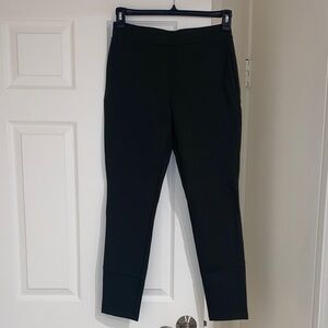 Theory Dark Green Slim Fit Pants